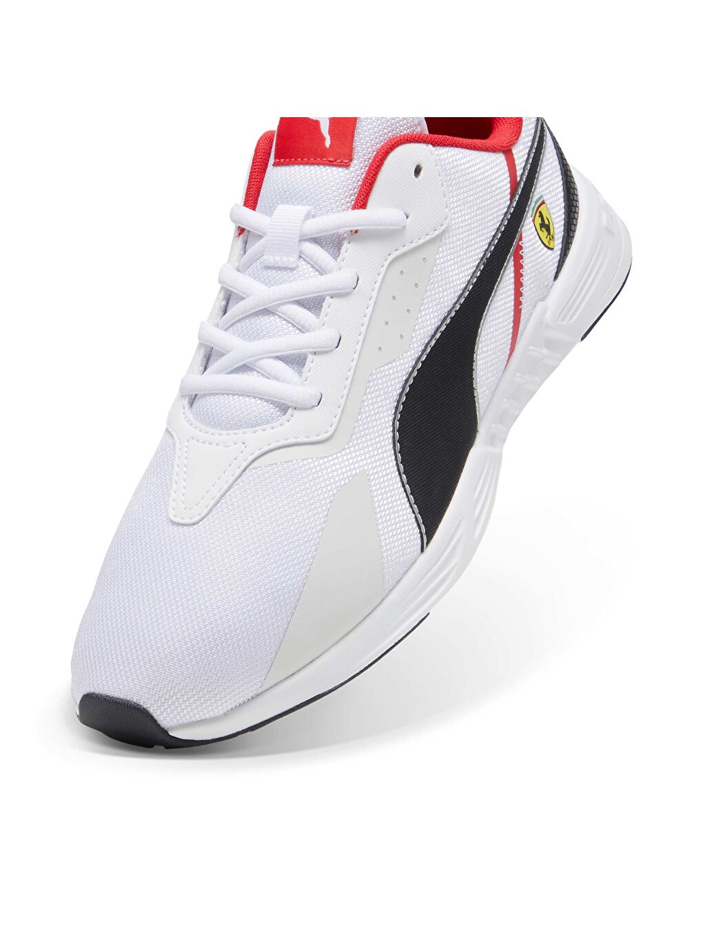 Beyaz Scuderia Ferrari Tiburion Unisex Spor Ayakkabı-5