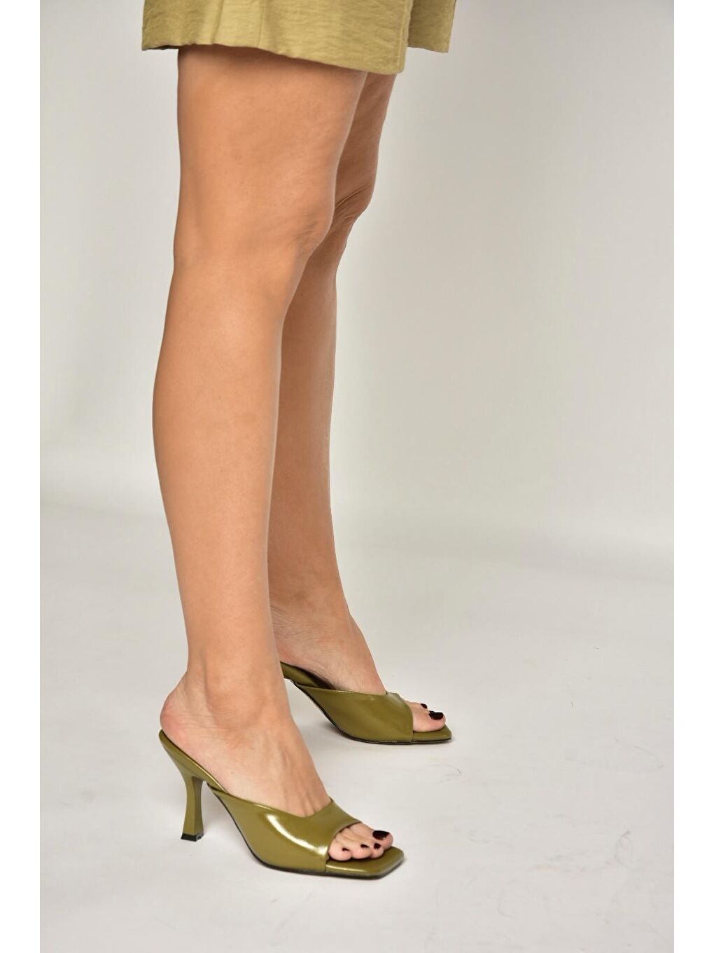 Haki Kadın Terlik S590033160-2