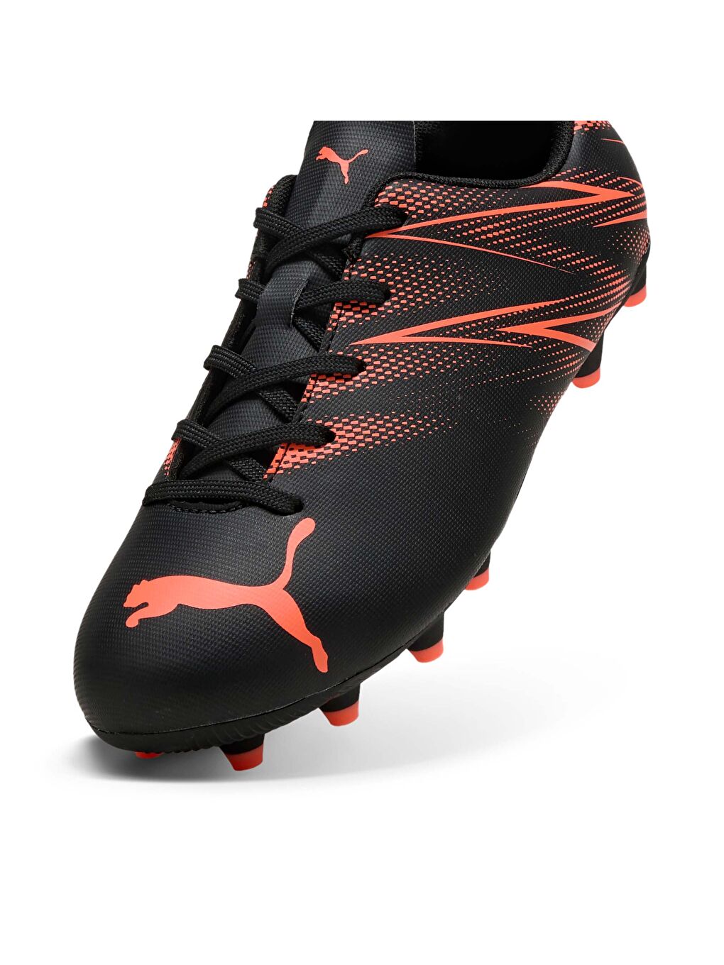 Siyah ATTACANTO FG/AG Genç Krampon-4