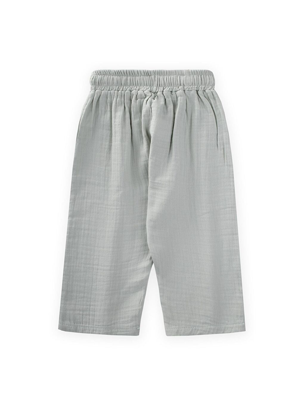 Turkuaz Erkek Çocuk Müslin Pantolon-1