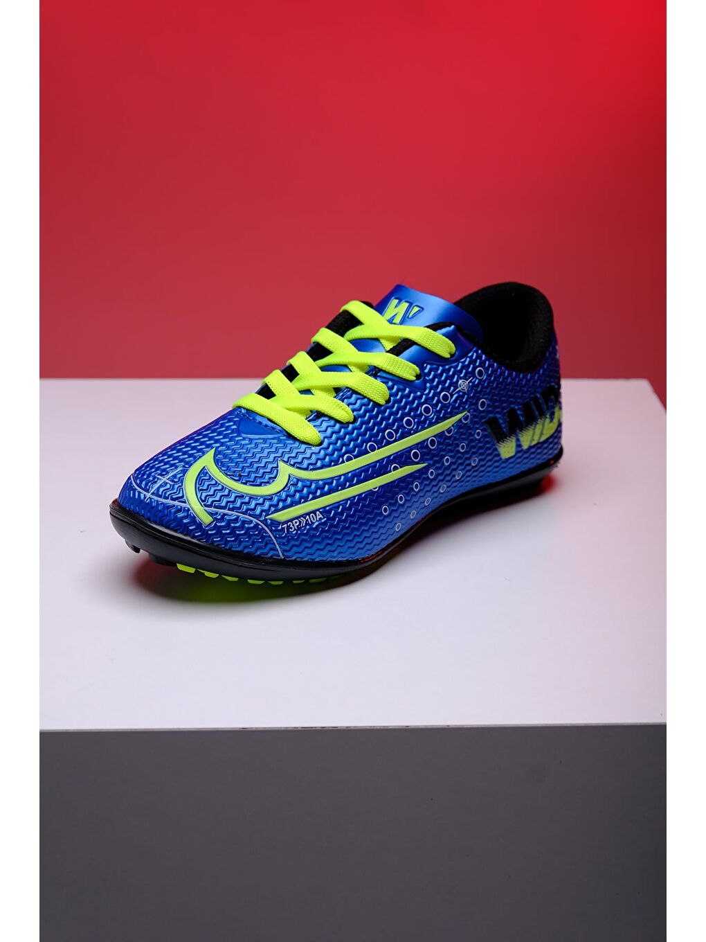 Mavi W441 Çocuk Halı Saha Krampon Futbol Ayakkabısı-1