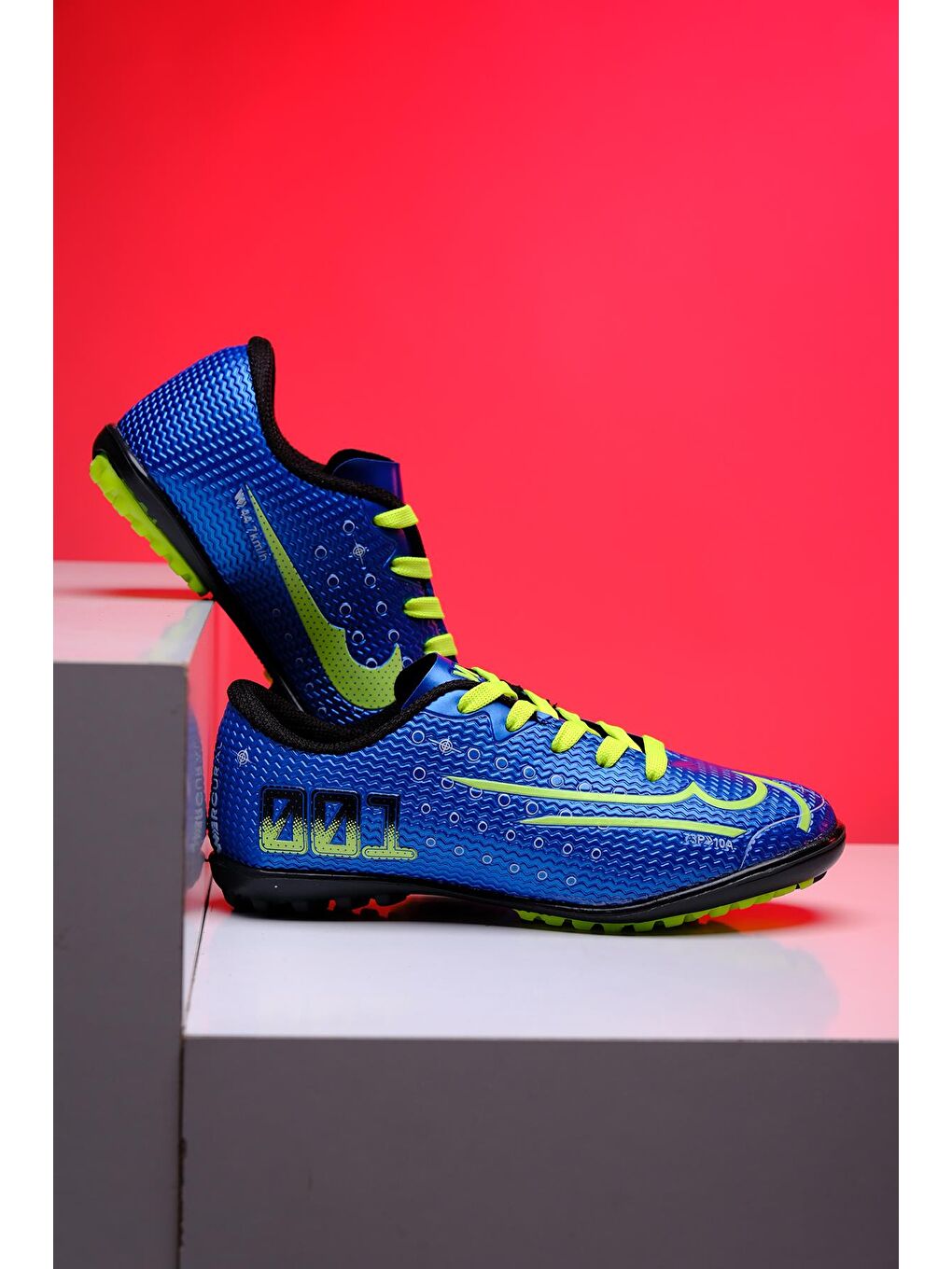 Mavi W441 Çocuk Halı Saha Krampon Futbol Ayakkabısı-2