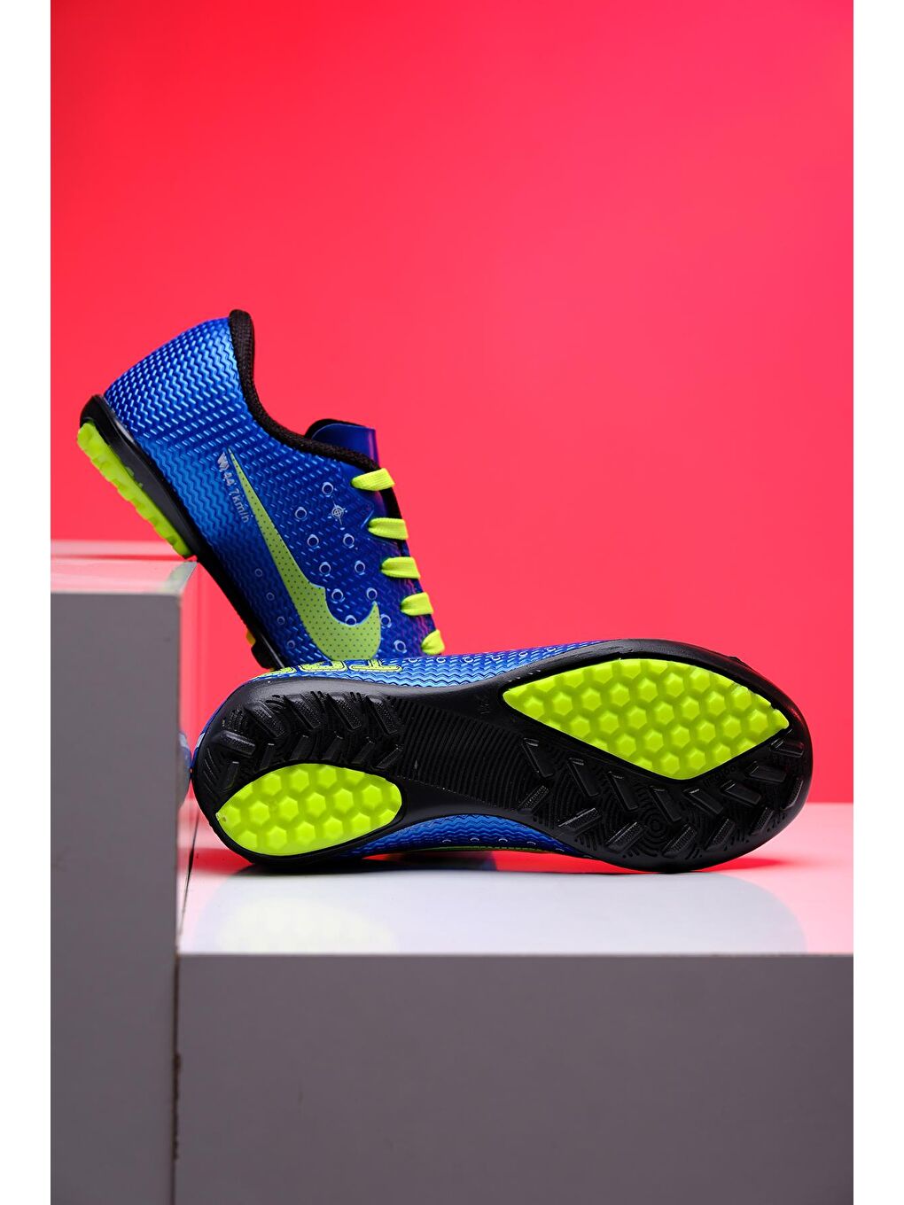 Mavi W441 Çocuk Halı Saha Krampon Futbol Ayakkabısı-3