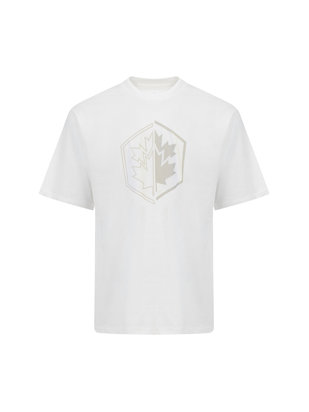 Beyaz Erkek Kısa Kol T-Shirt