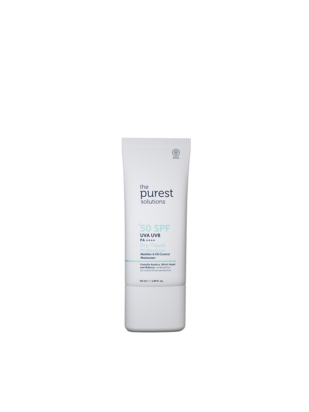 The Purest Solutions Renksiz Yağlı Ciltler İçin Mat Bitişli Güneş Kremi 50+ 50 ml