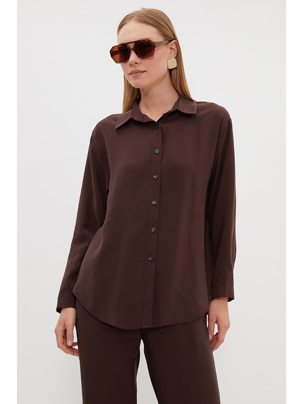 Kahverengi Basic Beli Lastikli 2 Li Takım-3