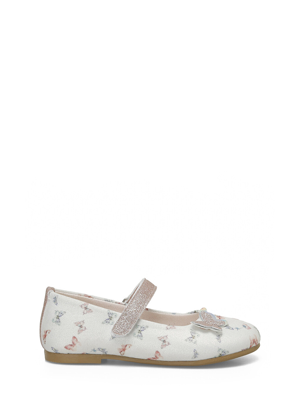 Bej BUTY.P5FX Krem Kız Çocuk Babet