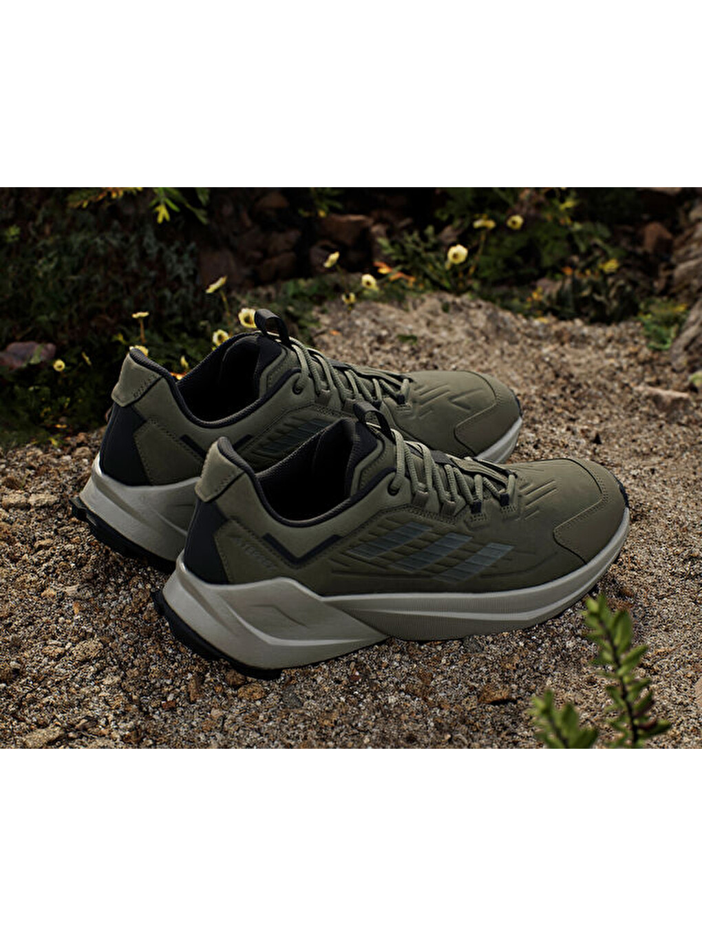 Terrex Trailmaker 2 Lea Erkek Trekking Ayakkabısı Id0887 Haki-3