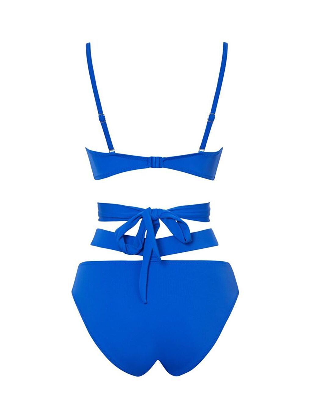 SAILOR moda Saks İşlemeli Tasarım Bikini Takım SLR 428 - 1