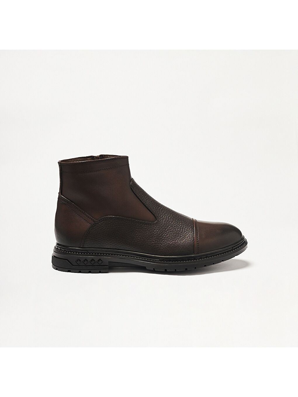 Kahverengi Erkek Bot OG-353 Kahve Deri