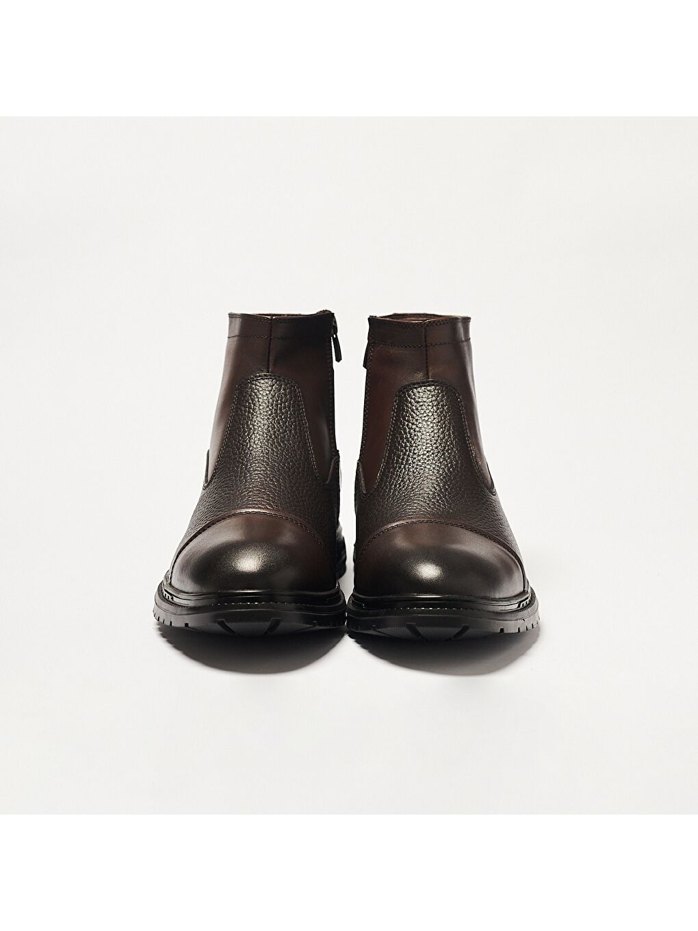 Kahverengi Erkek Bot OG-353 Kahve Deri-5