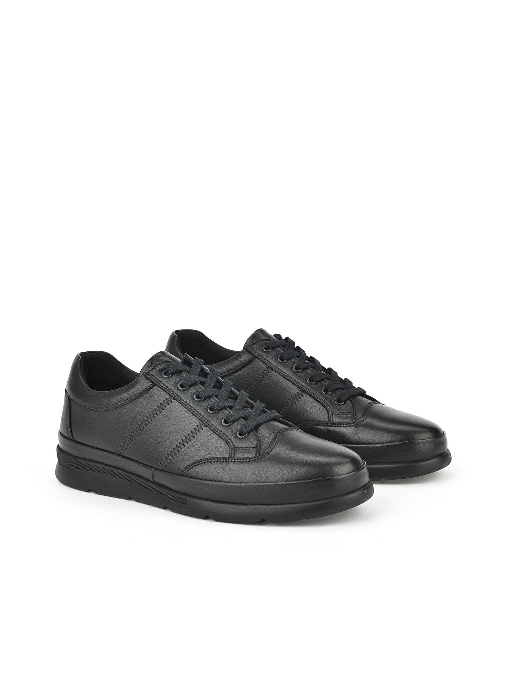 Erkek Hakiki Deri Ayakkabı 1511002Z652 Siyah-1