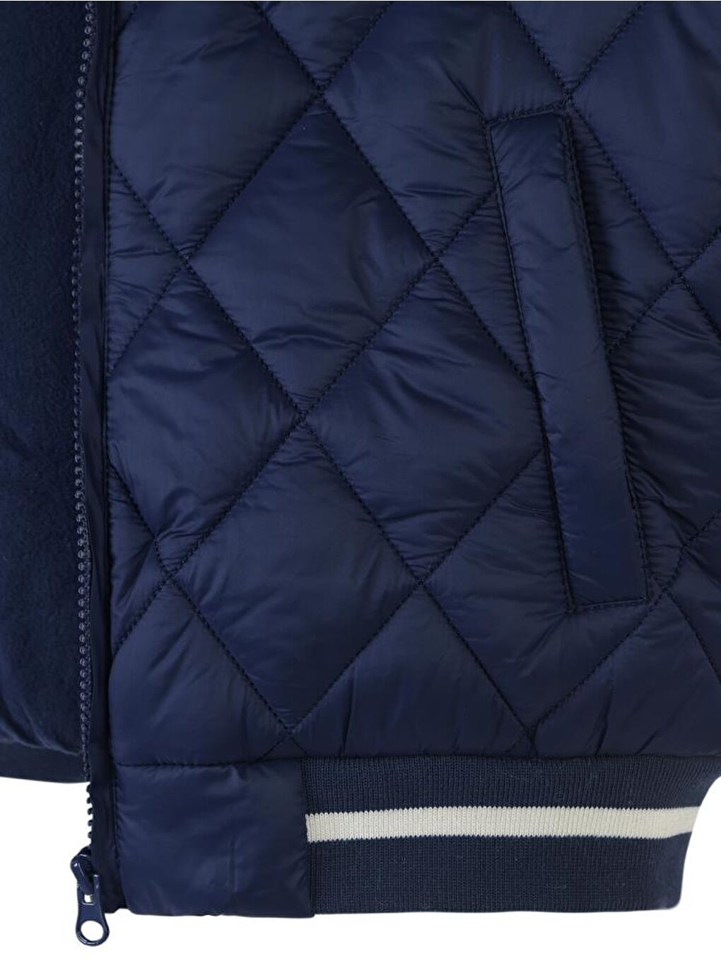 Lacivert Boys Ribanalı 2-5 Yaş Mont-2