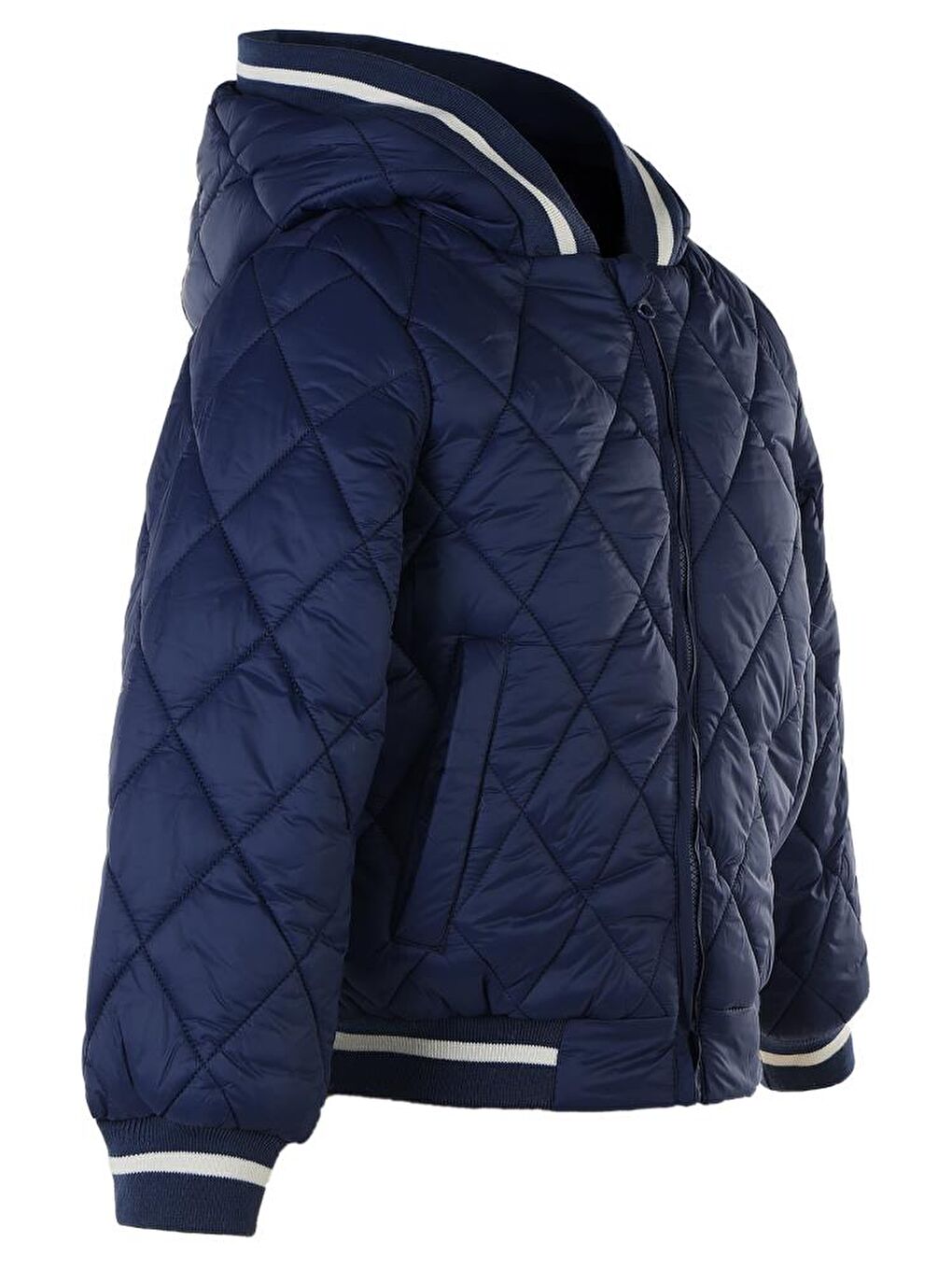 Lacivert Boys Ribanalı 2-5 Yaş Mont-3