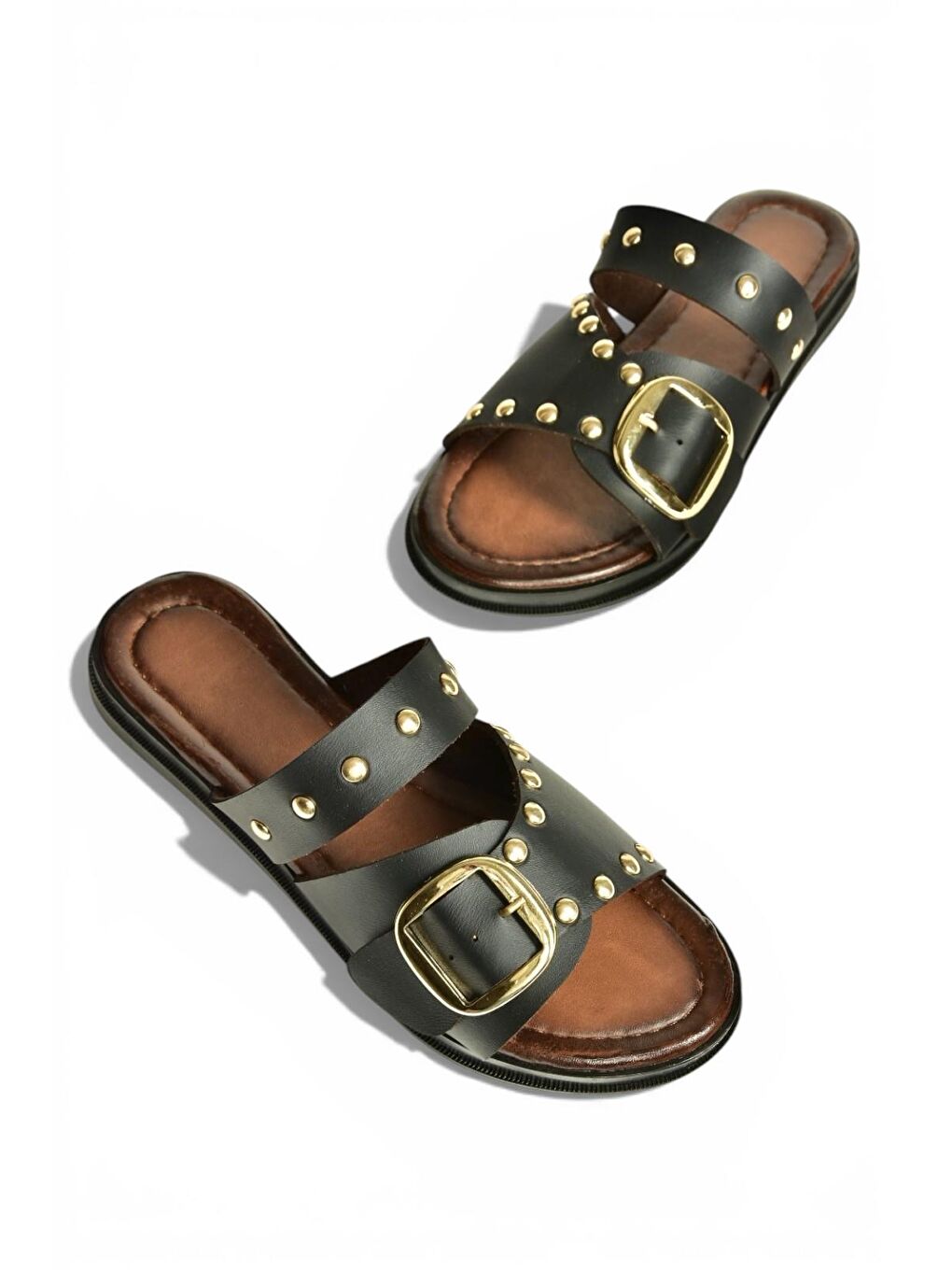 Siyah Kadın Terlik Y390450703-1