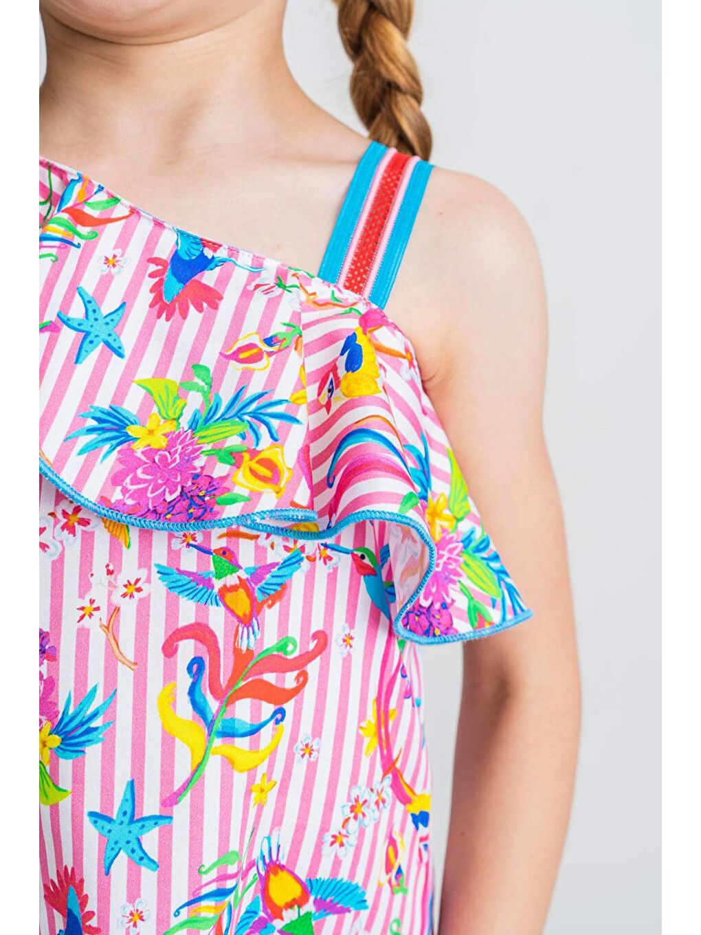 Karışık Kız Çocuk Bluz-5