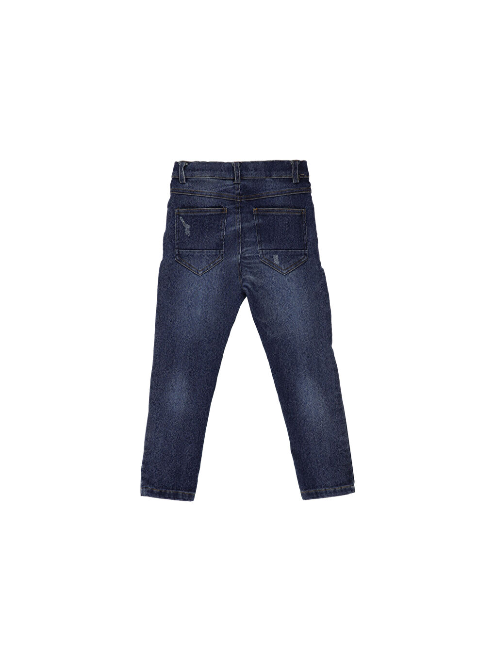 Panço Lacivert Erkek Çocuk  Yıkamalı Denim Pantolon - 1