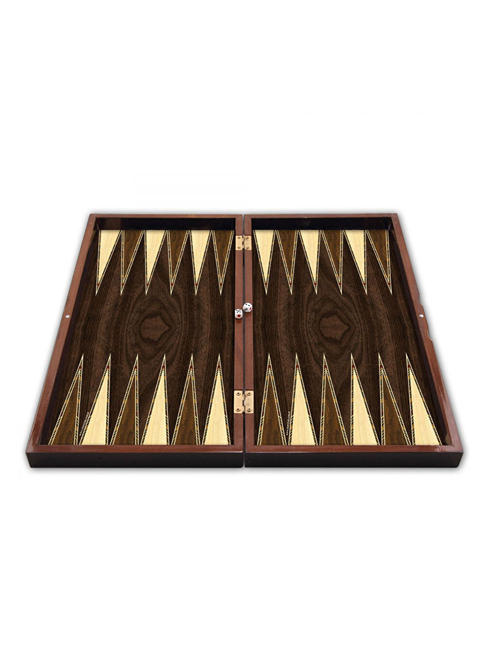 Star Büyük Boy Polyester Ceviz Tavla 1020180-1