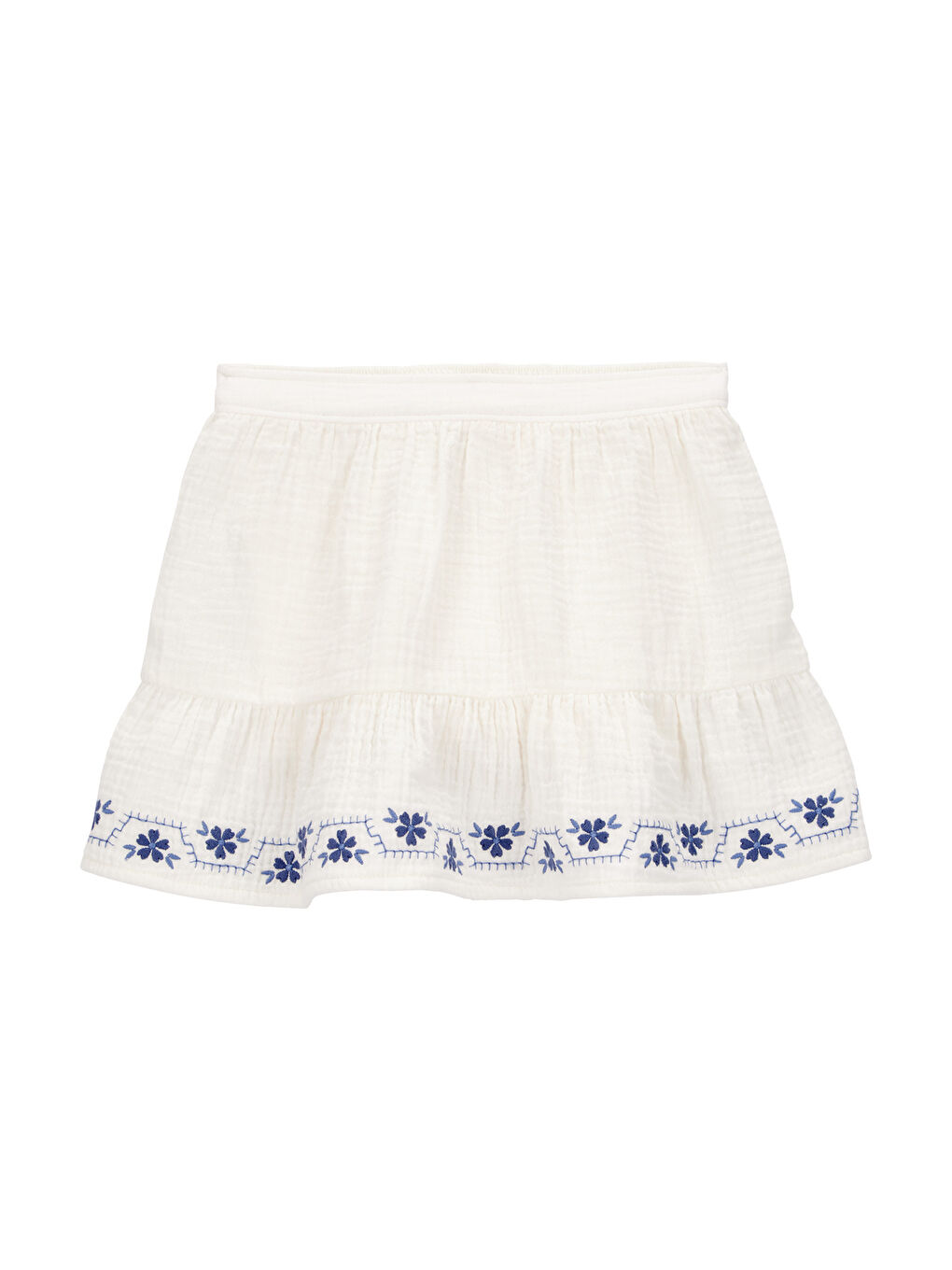 Beyaz Küçük Kız Çocuk Etek