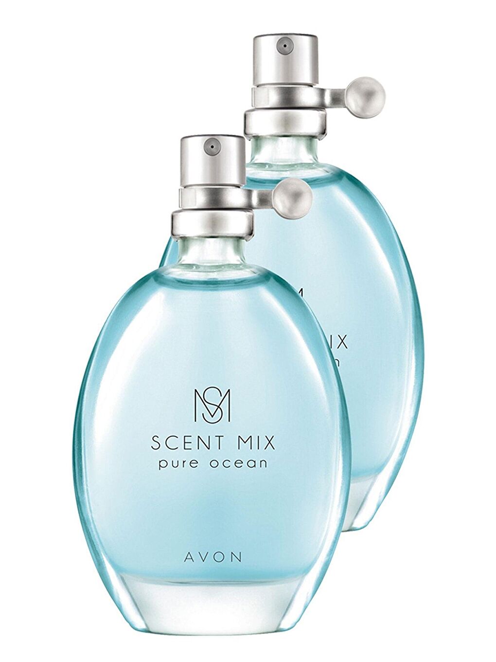 AVON Scent Mix Pure Ocean Kadın Parfüm Edt 30 Ml. İkili Set