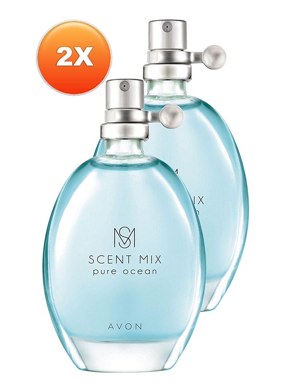 AVON Scent Mix Pure Ocean Kadın Parfüm Edt 30 Ml. İkili Set - 1