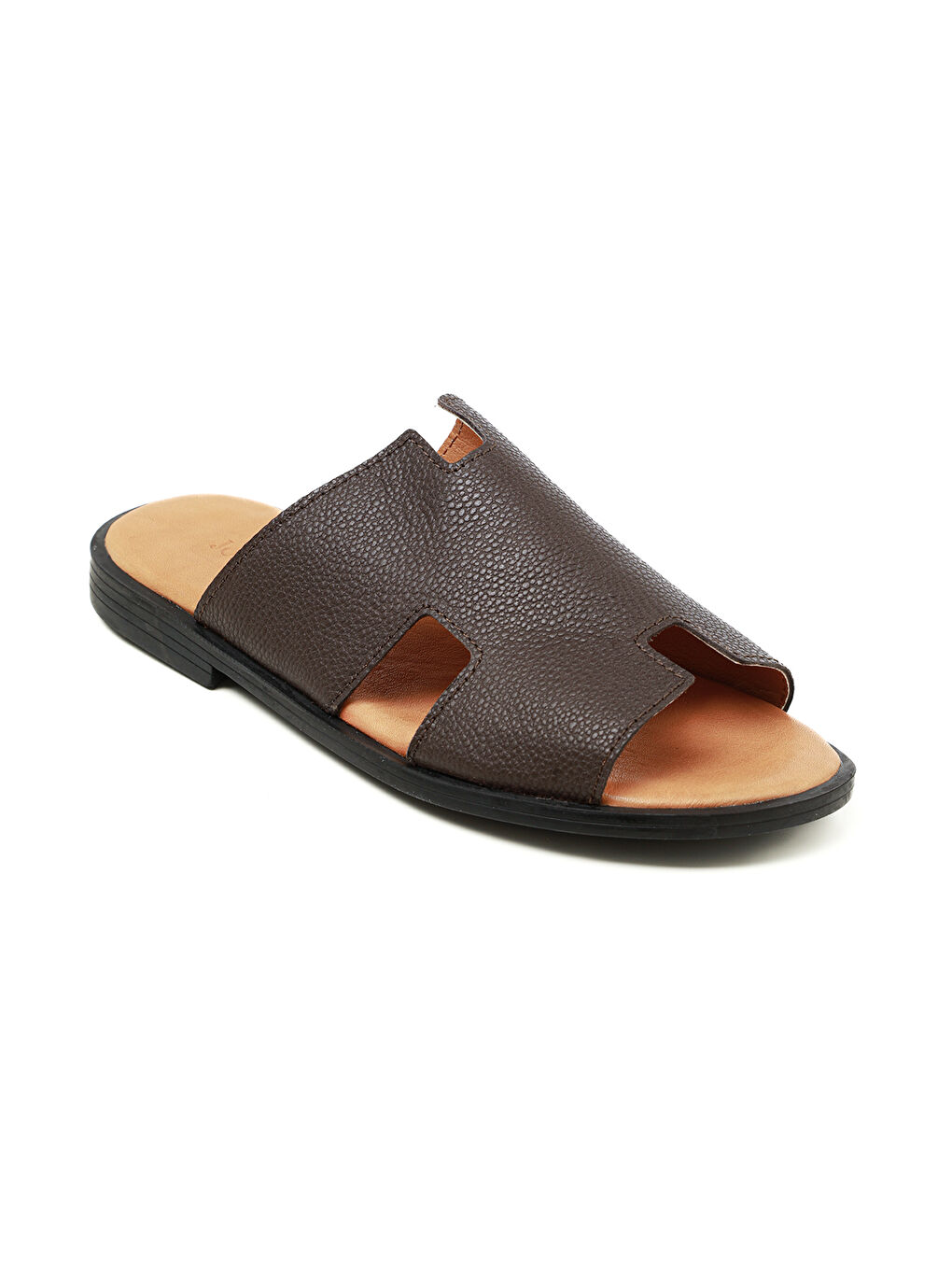 Kahverengi Erkek Terlik TZ-20200 Kahve Flooter