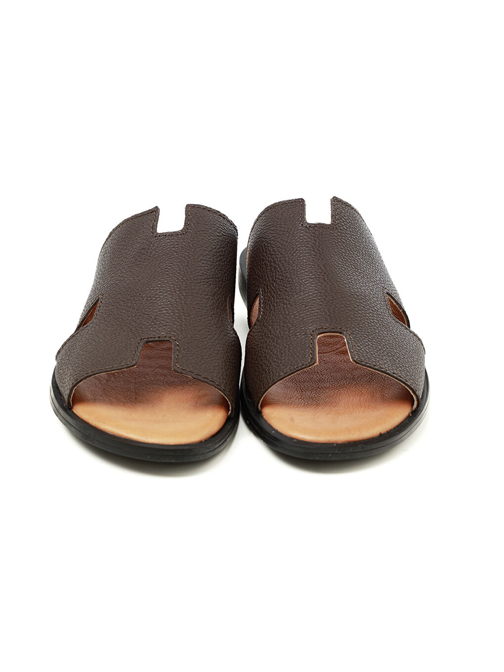 Kahverengi Erkek Terlik TZ-20200 Kahve Flooter-2