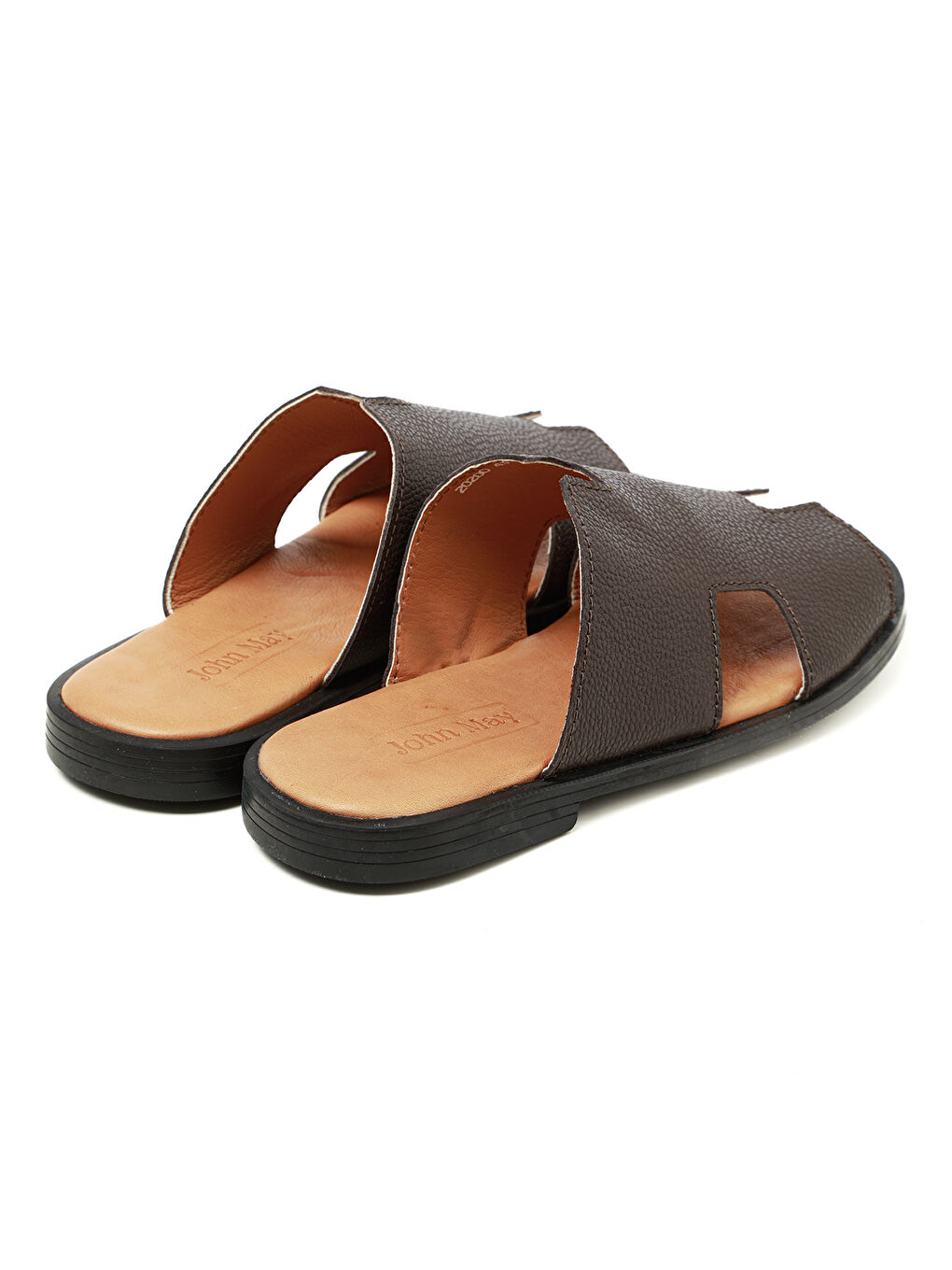 Kahverengi Erkek Terlik TZ-20200 Kahve Flooter-3