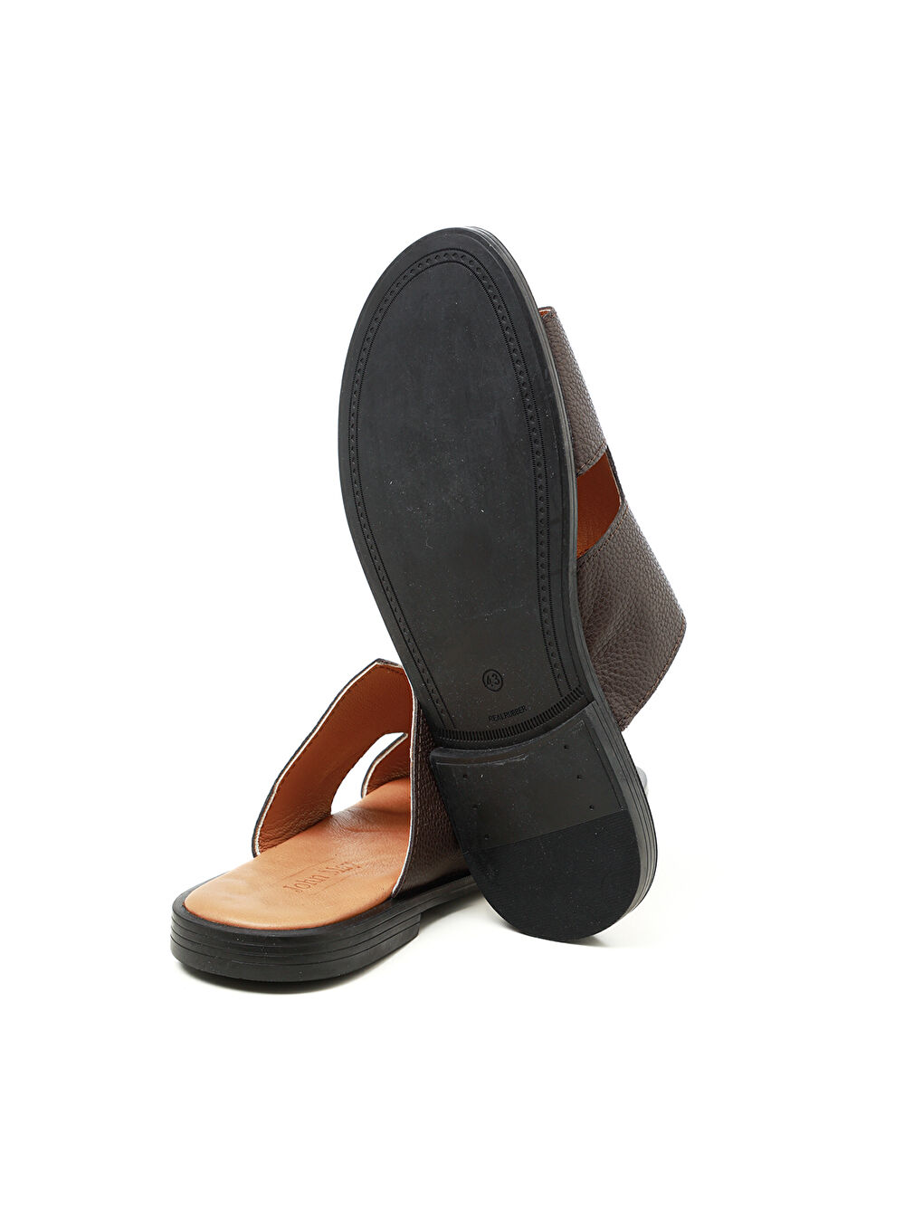 Kahverengi Erkek Terlik TZ-20200 Kahve Flooter-4