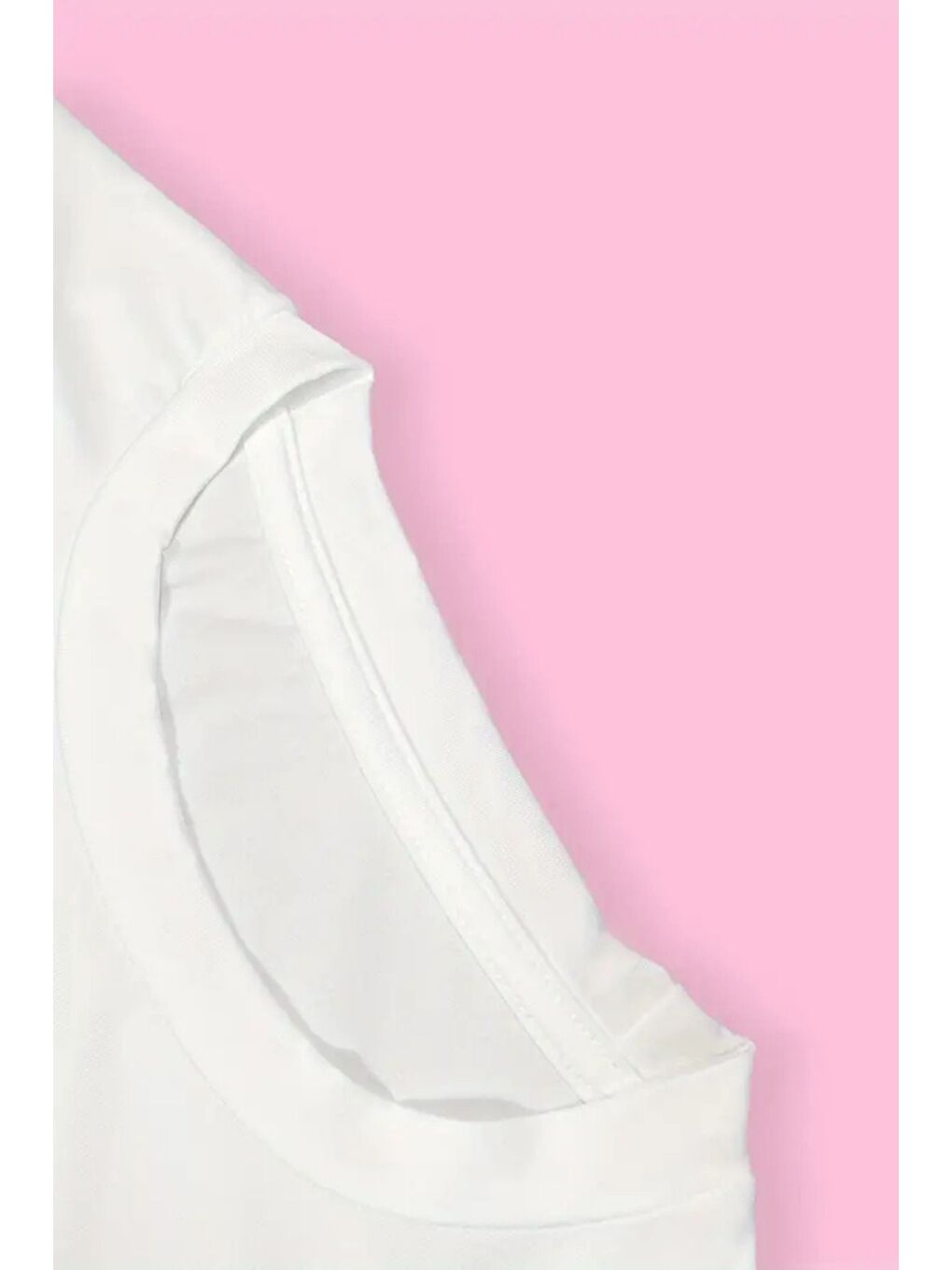 Kadın Baskılı Beyaz Crop Tişört - Cherry Desenli, Yazlık Kısa Kollu Bluz-5