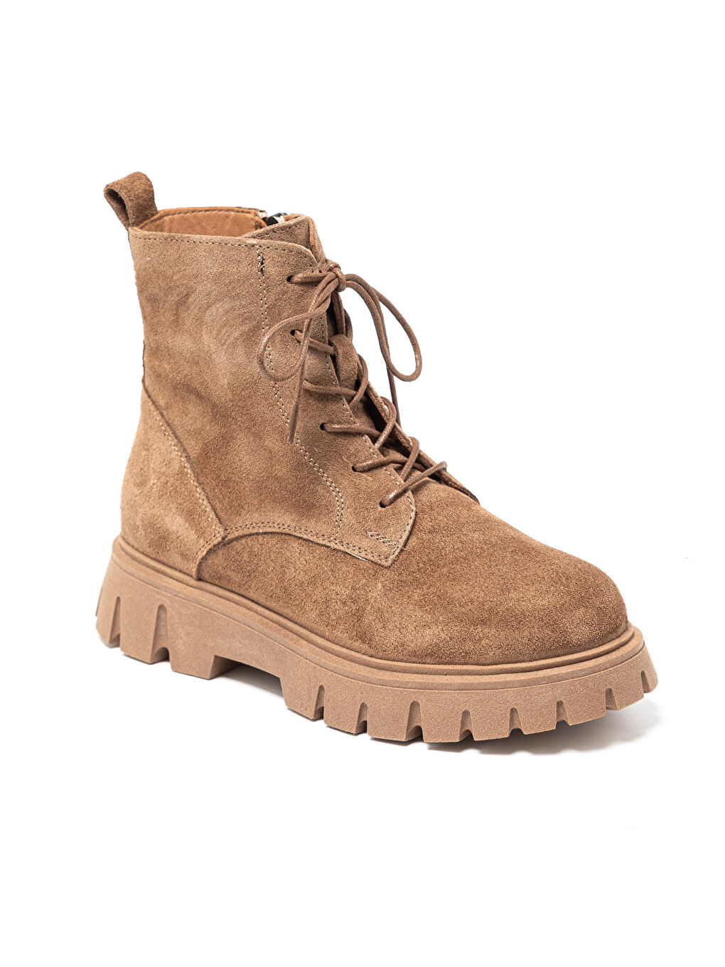 Kahverengi Kadın Bot RC-25K-001-R25-202 Tütün Süet-1