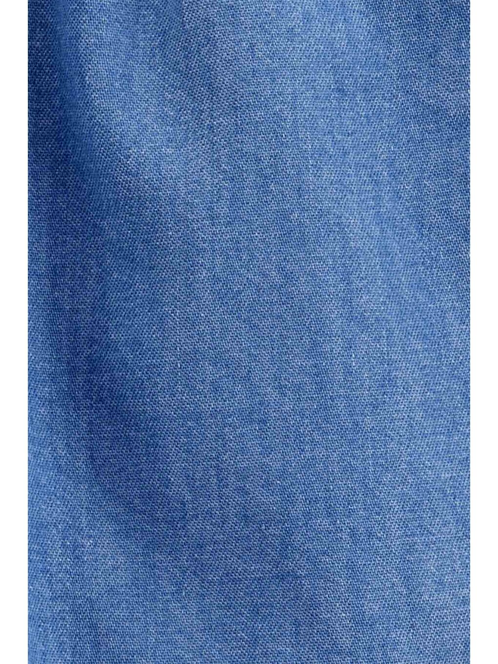 Mavi Küçük Kız Çocuk Denim Şort-2