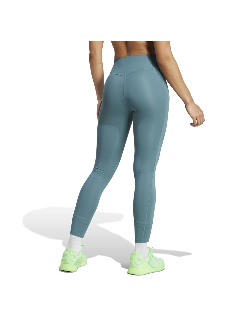 Optime Essentials Pow 7/8 Kadın Turkuaz Tayt-1