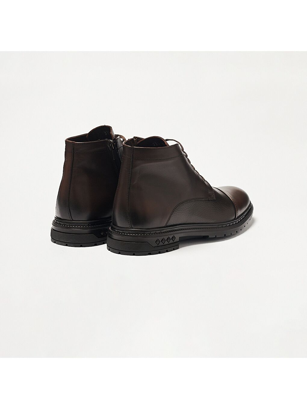 Kahverengi Erkek Bot OG-351 Kahve Deri-3