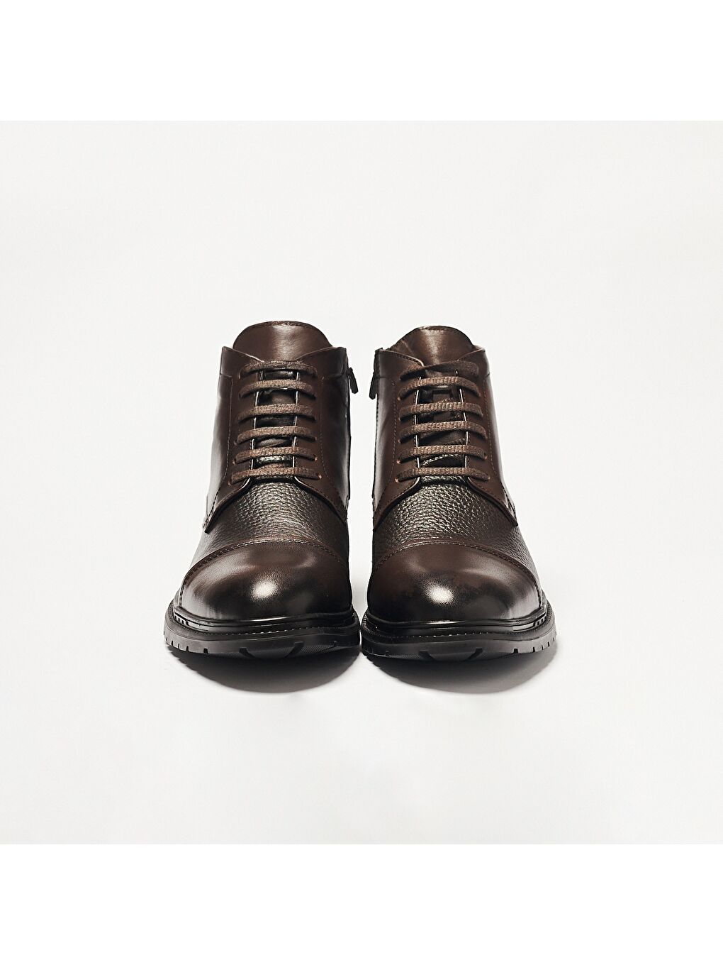 Kahverengi Erkek Bot OG-351 Kahve Deri-5