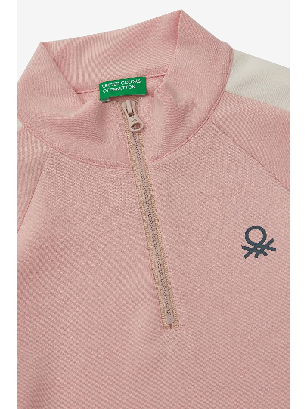 United Colors Of Benetton Pembe Kız Çocuk Sweatshirt - 1