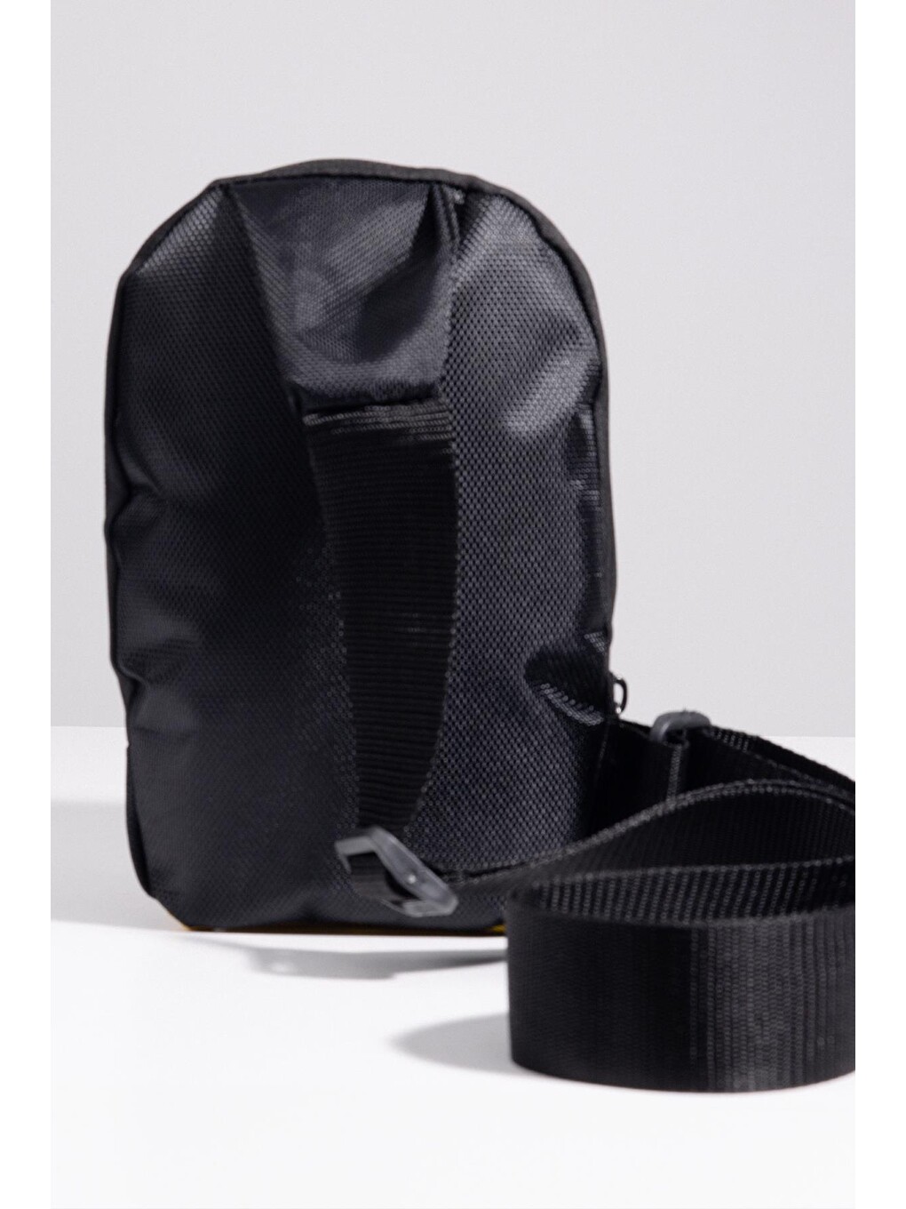 Unisex Ayarlanabilir Çapraz Askılı Sarı Omuz Çantası-3
