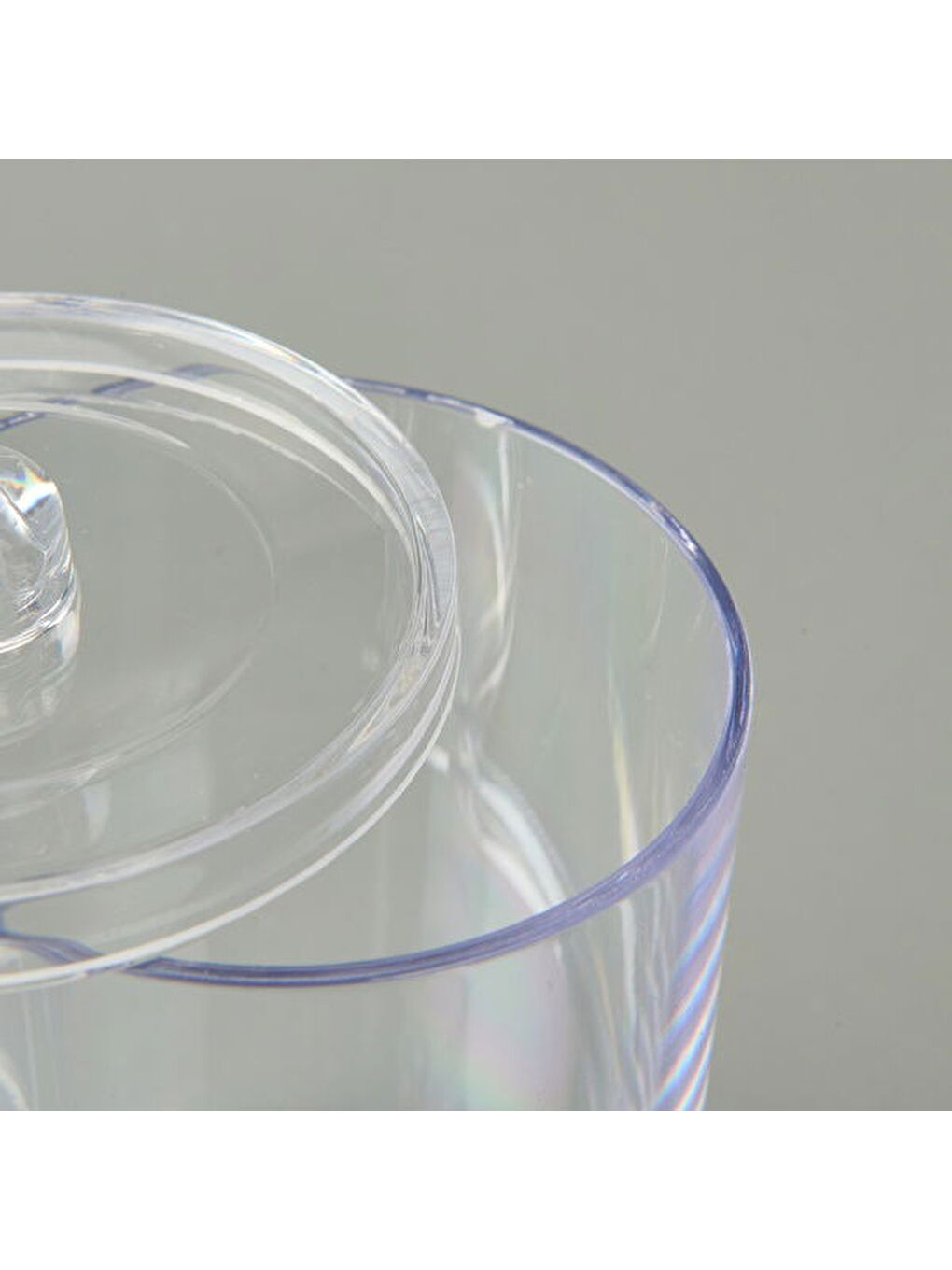 2'li Pamuk Organizeri - Şeffaf - 15x9x14 cm-2