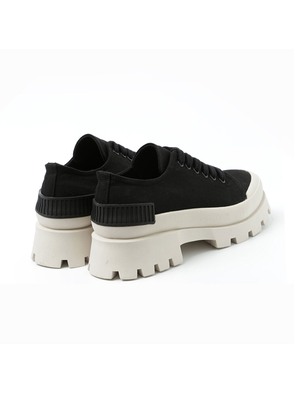 Siyah Kadın Sneaker ( Günlük) RD-4387 KETEN SİYAH-3