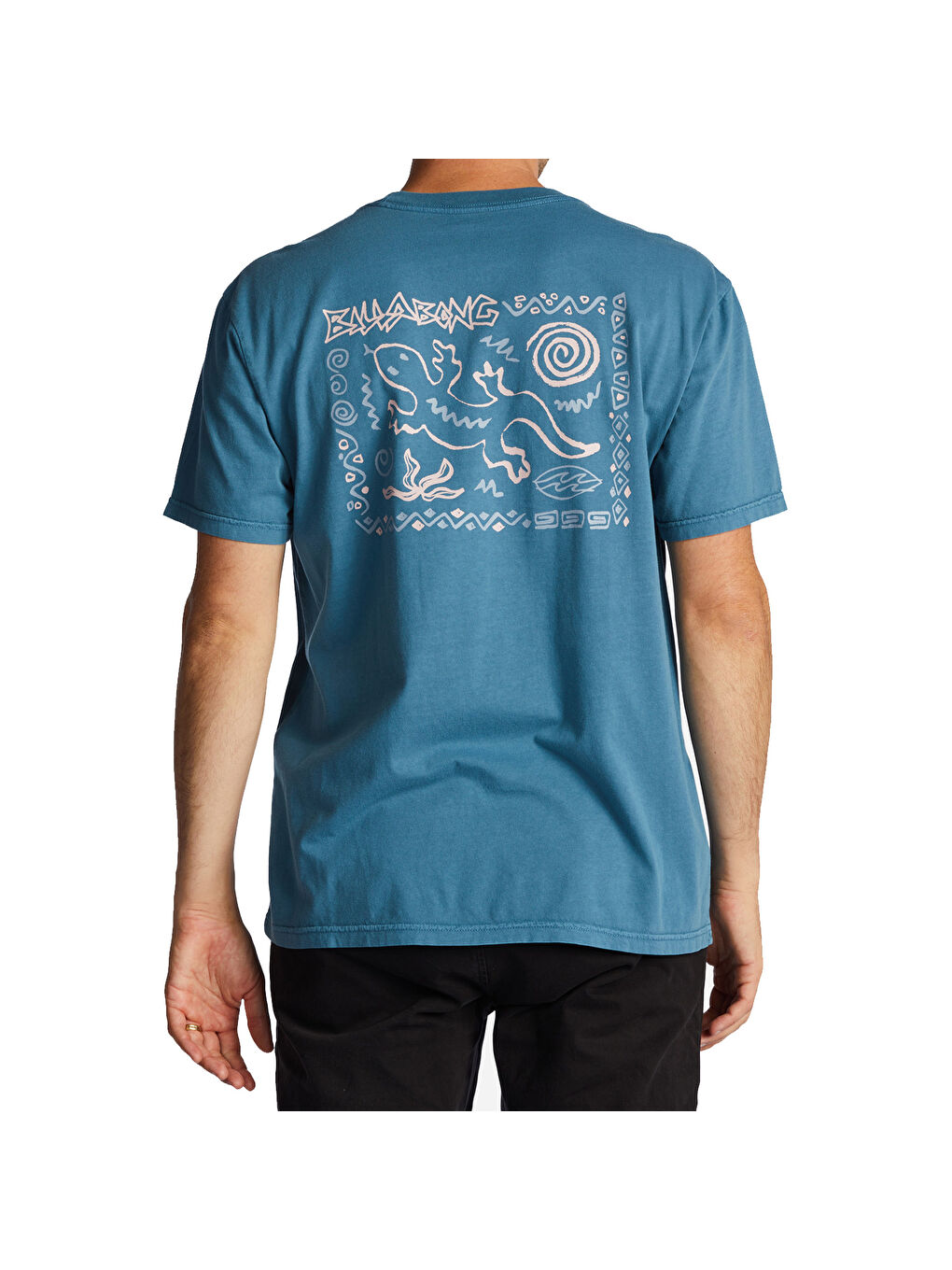 Reflections Ss Ww Erkek Mavi Tişört-4