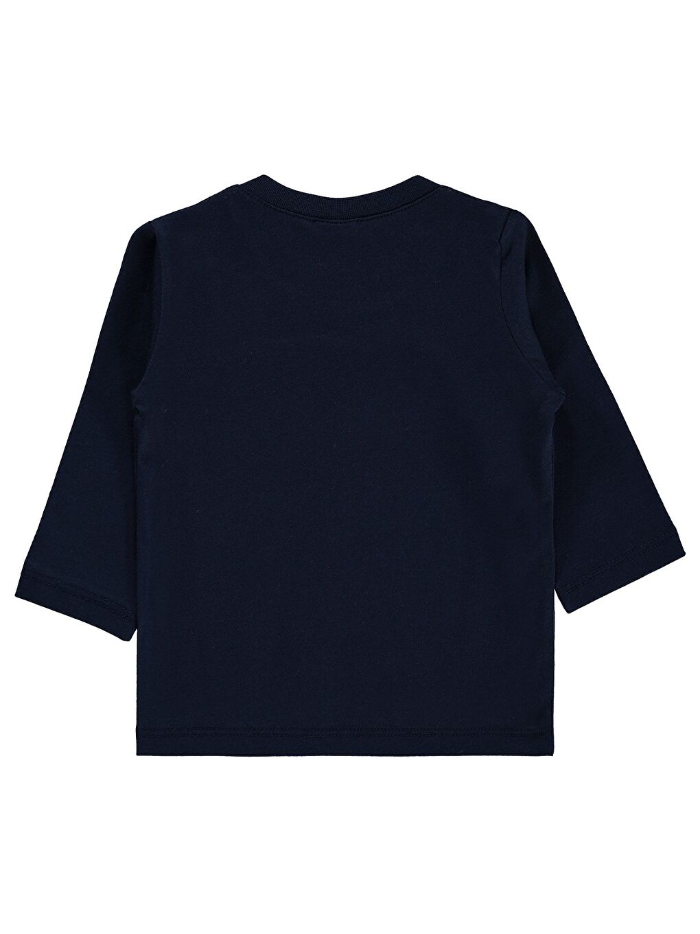 Baby Leylek Baskılı 6-18 Ay Sweatshirt - Lacivert-1