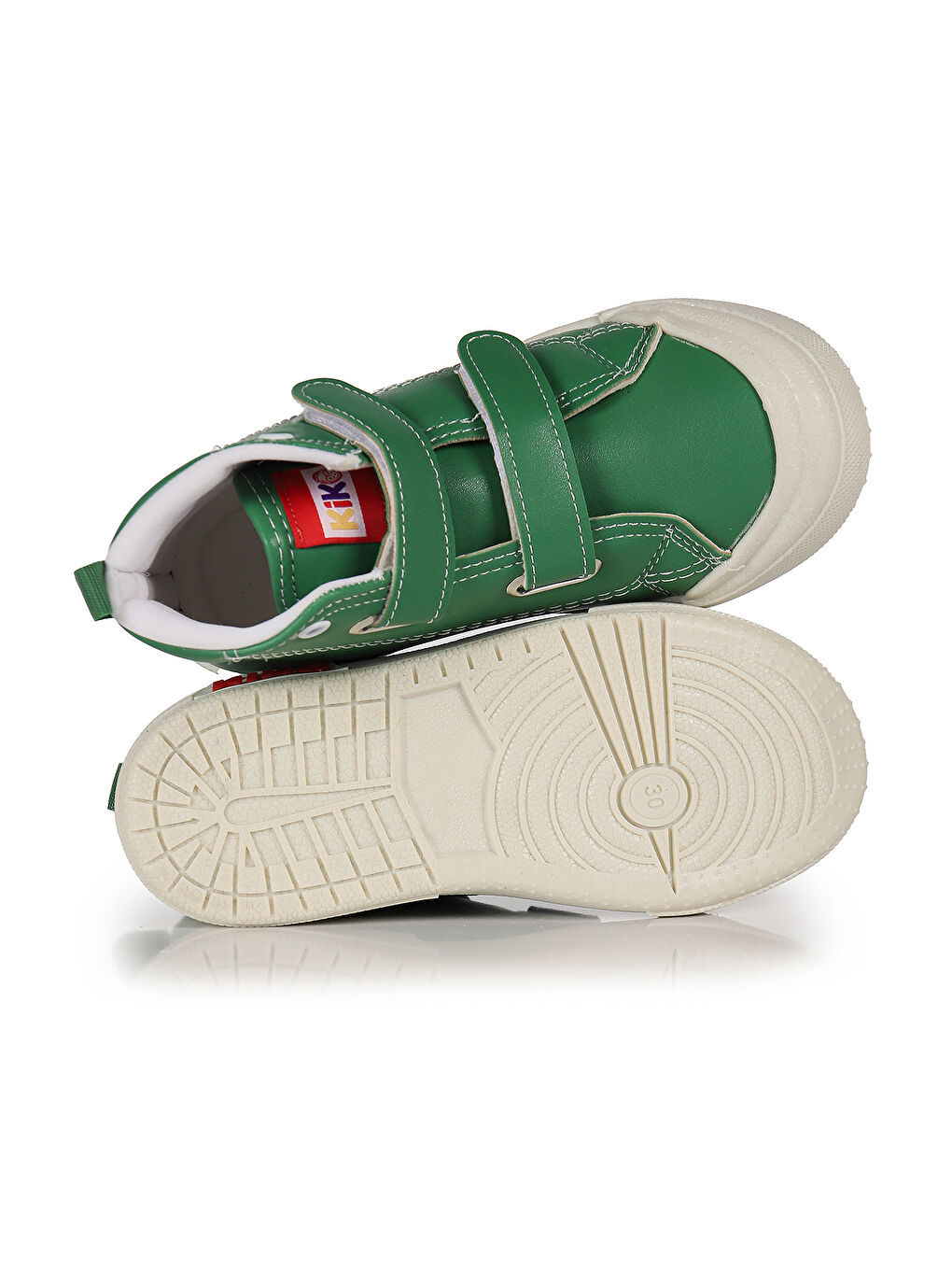 Yeşil Garf Günlük Cırtlı Erkek Çocuk Bot Ayakkabı-4