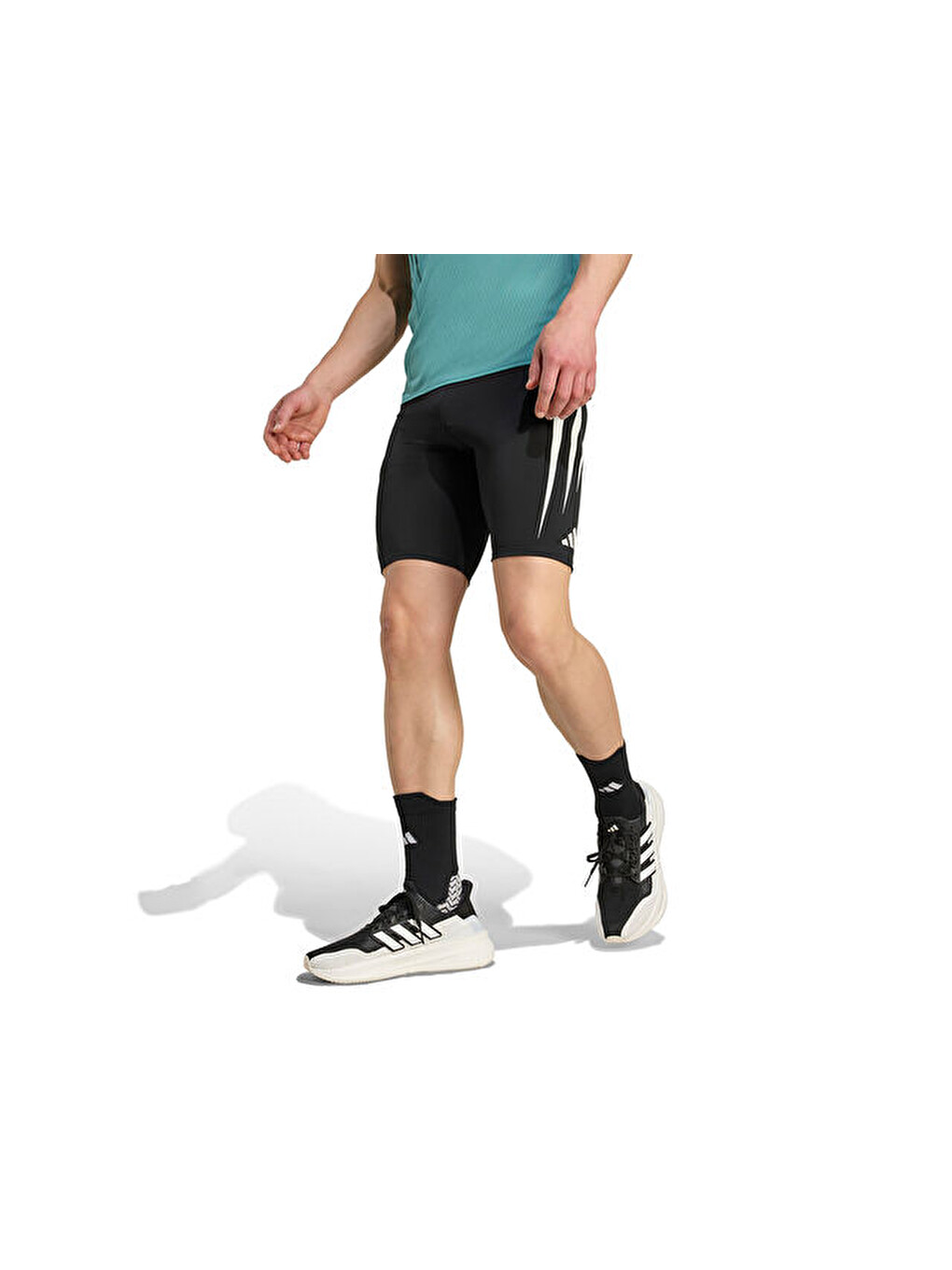 Adizero A St M Erkek Koşu Kısa Tayt Jp1492 Siyah