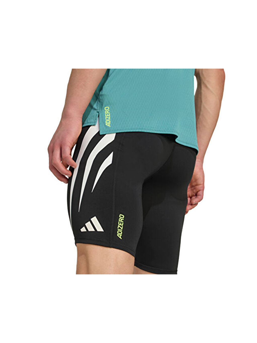 Adizero A St M Erkek Koşu Kısa Tayt Jp1492 Siyah-2