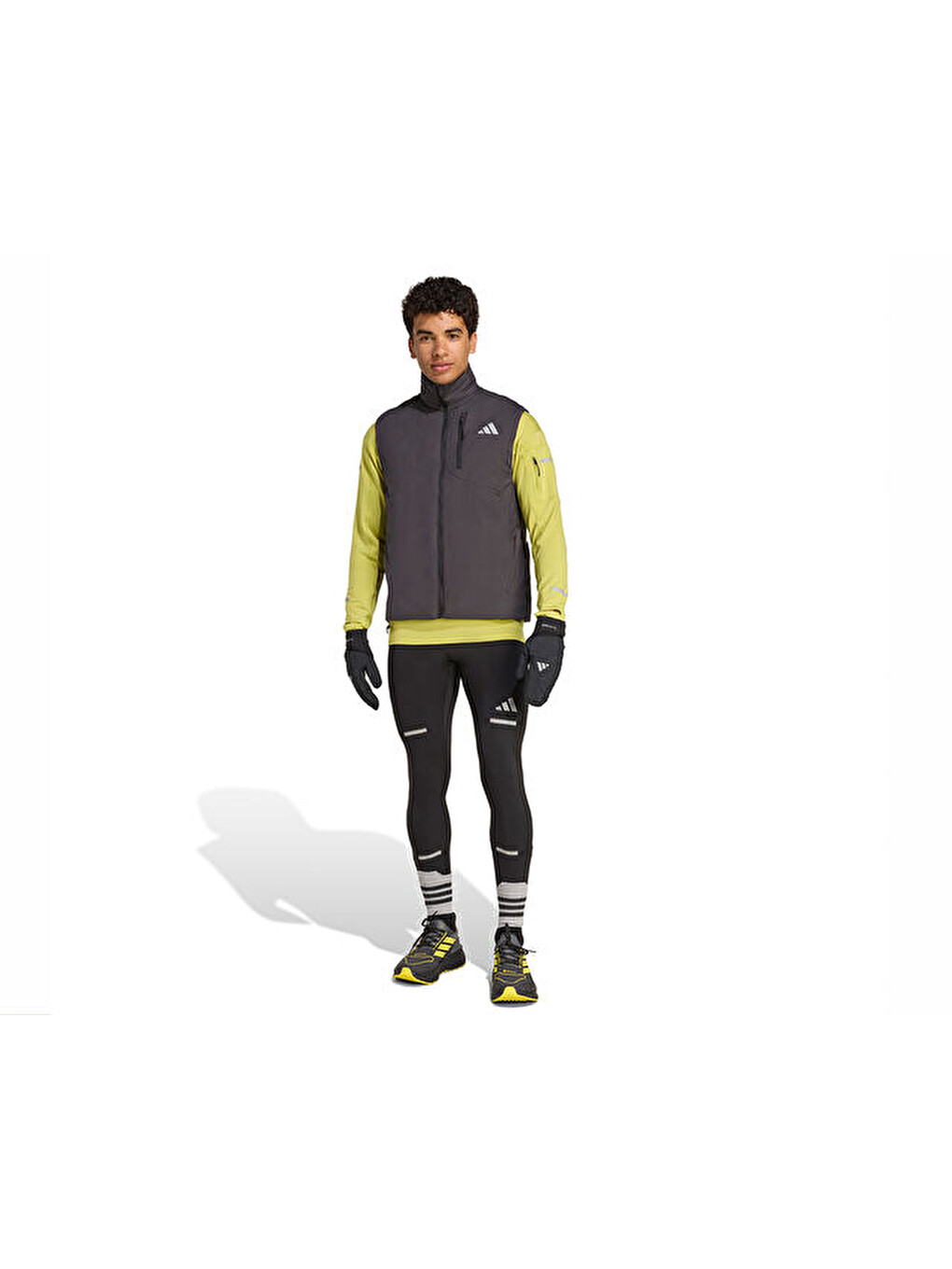 Adi365 Vest M Erkek Koşu Yeleği Jm5715 Siyah-3