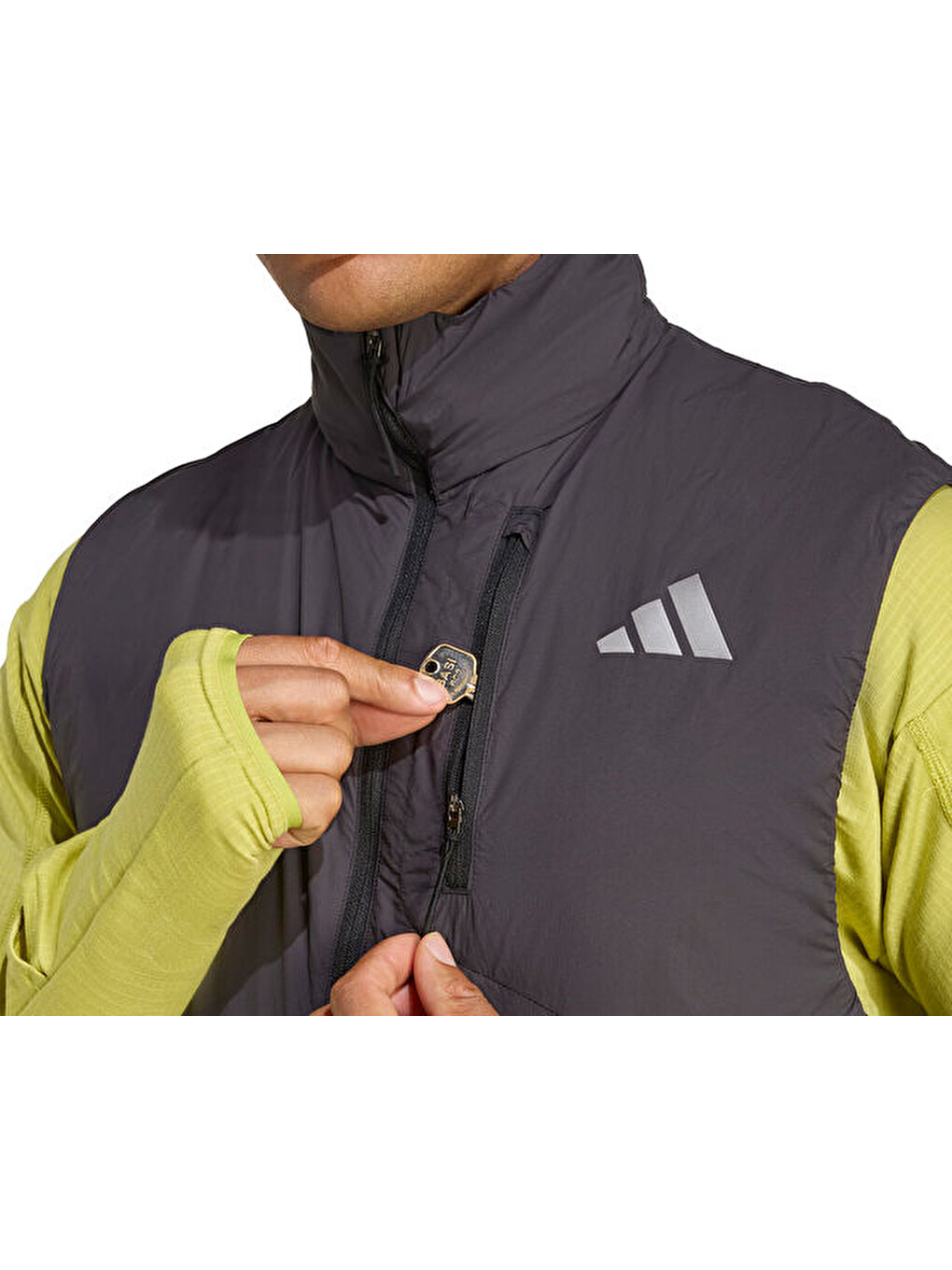 Adi365 Vest M Erkek Koşu Yeleği Jm5715 Siyah-5