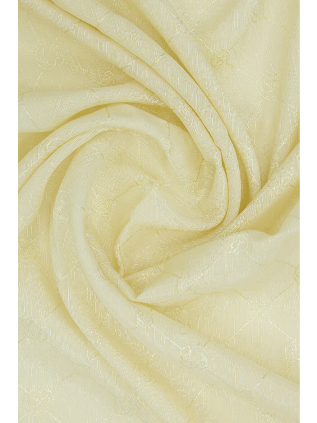 Açık Sarı Koza Eşarp-1