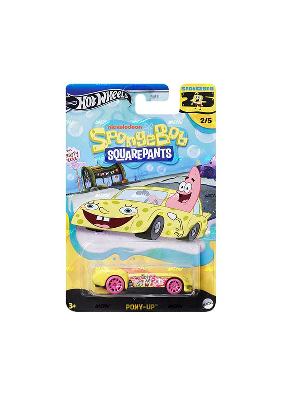 Hot Wheels Karışık Film Arabaları Özel Seri SpongeBob Pony-UP