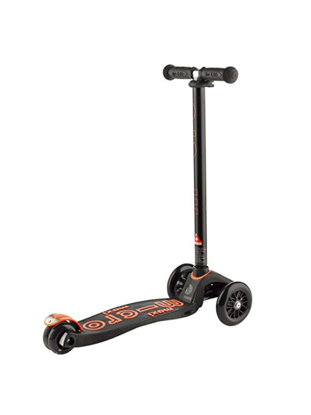 Micro Scooter Renksiz Maxi Deluxe Siyah MMD020 - 4