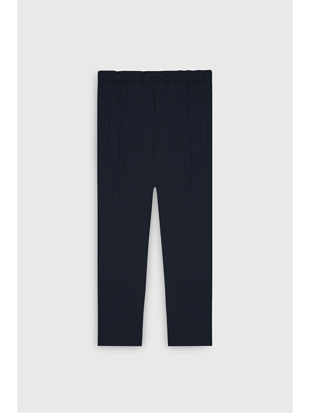 Erkek Lacivert Pamuklu Standart Fit Normal Kesim Beli Lastikli Cepli Pijama Altı-9